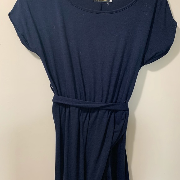 Navy blue high low dress - Picture 8 of 8
